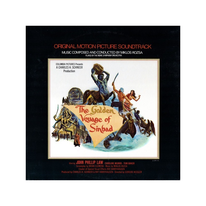 Miklos Rozsa, The Rome Symphony Orchestra – The Golden Voyage Of Sinbad: Original Motion Picture Soundtrack Miklos Rozsa, The Rome Symphony Orchestra – The Golden Voyage Of Sinbad: Original Motion Picture Soundtrack