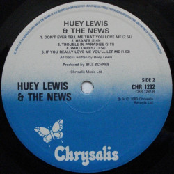 Huey Lewis And The News – Huey Lewis And The News