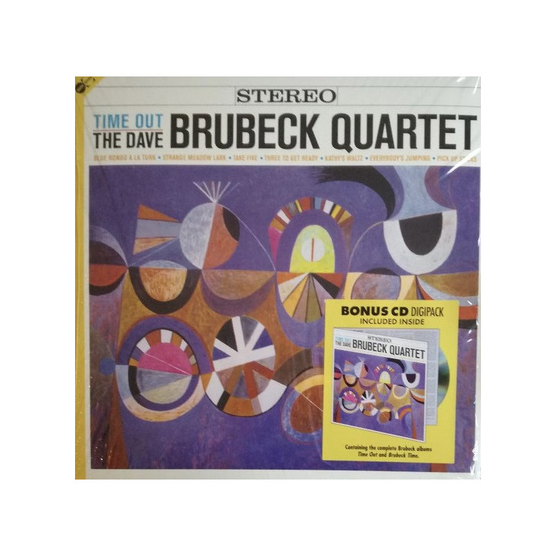 The Dave Brubeck Quartet – Time Out LP + CD The Dave Brubeck Quartet – Time Out LP + CD