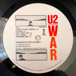 U2 – War