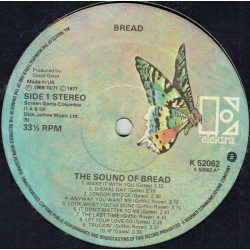 Bread – The Sound Of Bread - Their 20 Finest Songs